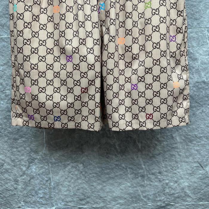 GUCCI Printed Technical Poplin Swim Shorts 