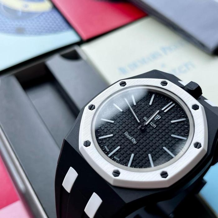 Swatch x Audemars Piguet AP Bioceramic Royal Pop Ocho Negro