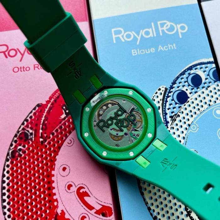 Swatch x Audemars Piguet AP Bioceramic Royal Pop Green Eight