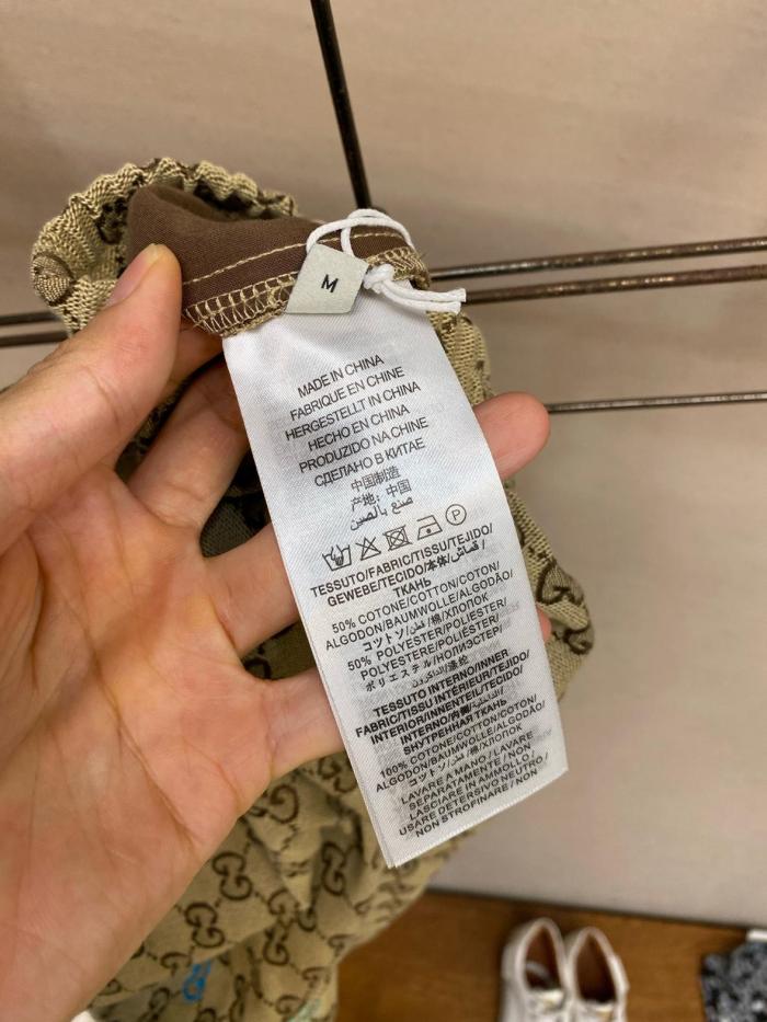 GUCCI Printed Technical Poplin Swim Shorts