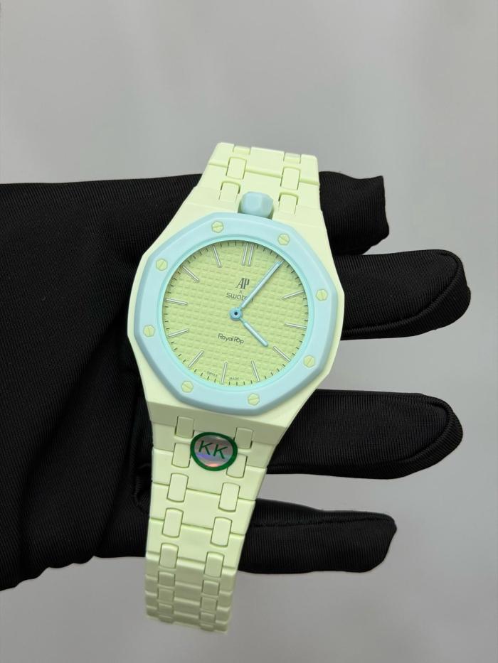 Swatch x Audemars Piguet AP Bioceramic Royal Pop Blaue Acht