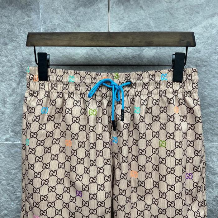 GUCCI Printed Technical Poplin Swim Shorts 