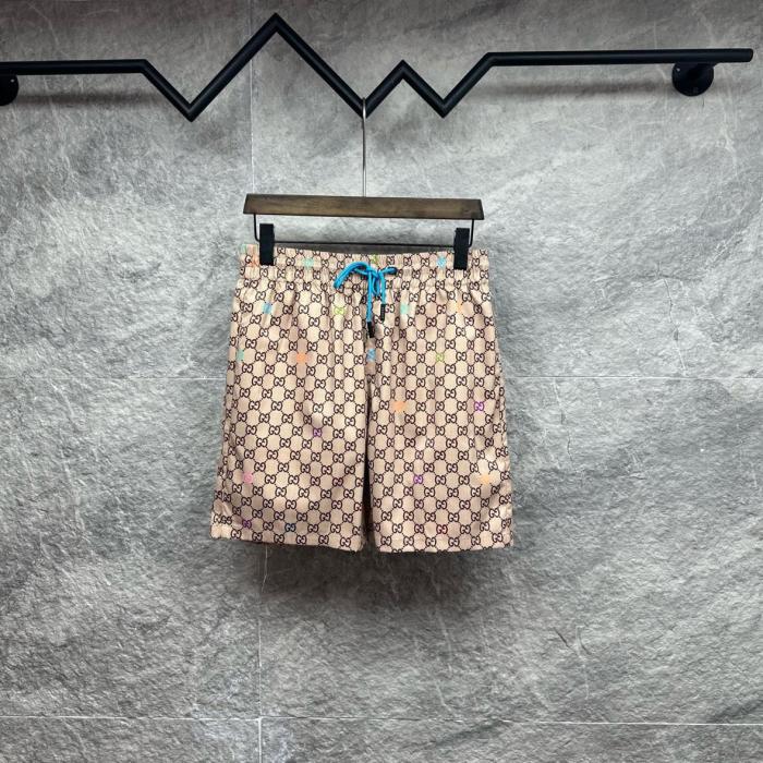 GUCCI Printed Technical Poplin Swim Shorts 
