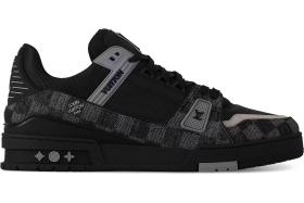 Louis Vuitton LV Trainer Black Damier Denim