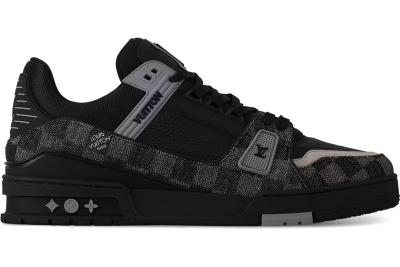 Louis Vuitton LV Trainer Black Damier Denim