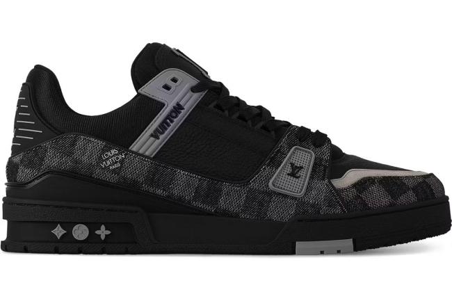 Louis Vuitton LV Trainer Black Damier Denim