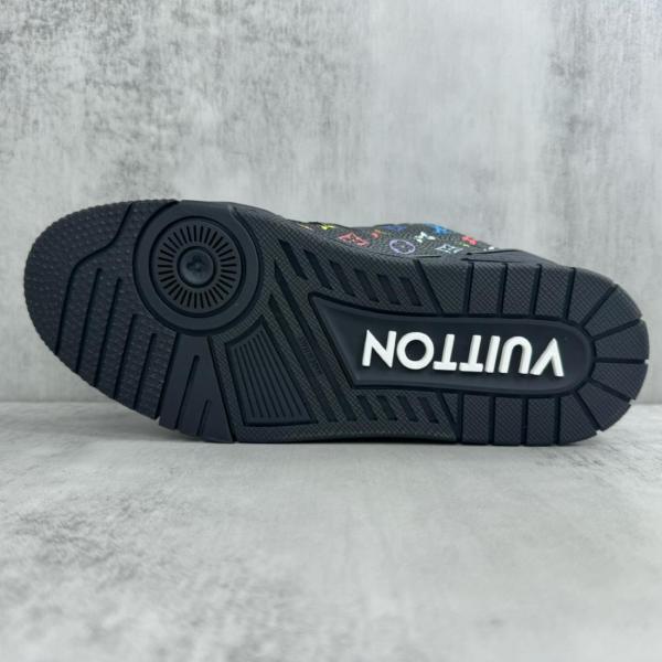 Louis Vuitton LV Trainer Takashi Murakami Black