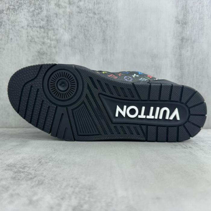 Louis Vuitton LV Trainer Takashi Murakami Black