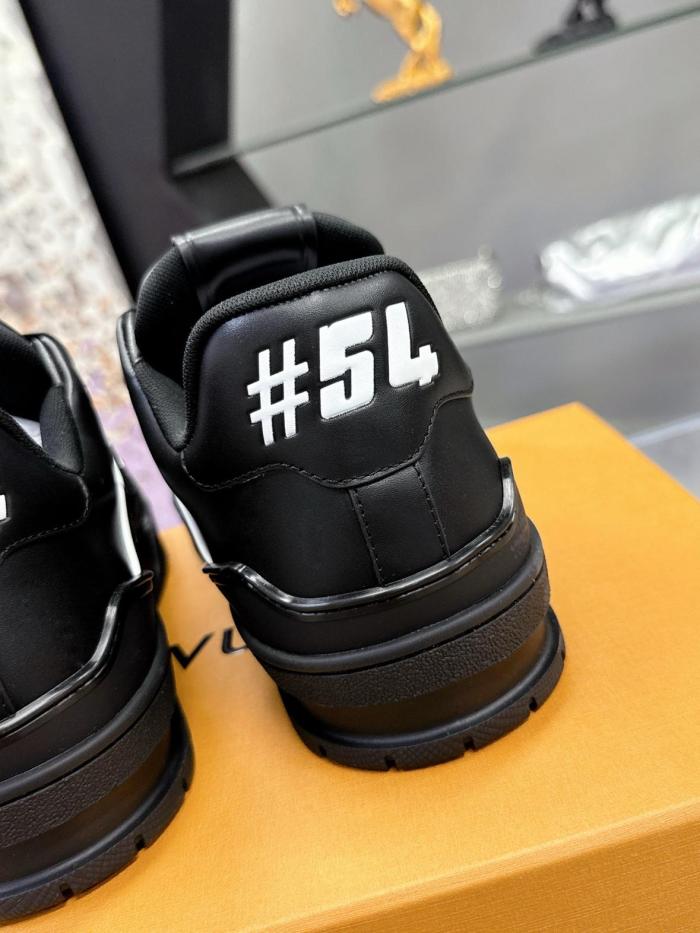 Louis Vuitton LV Trainer Black White Monogram