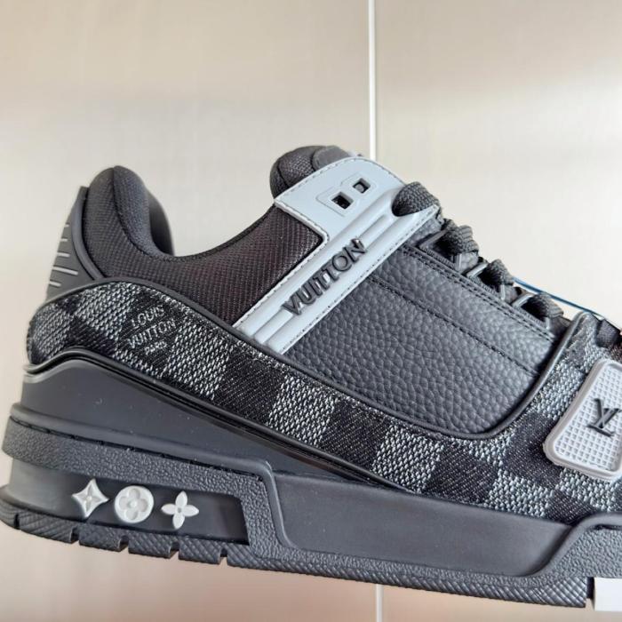 Louis Vuitton LV Trainer Black Damier Denim