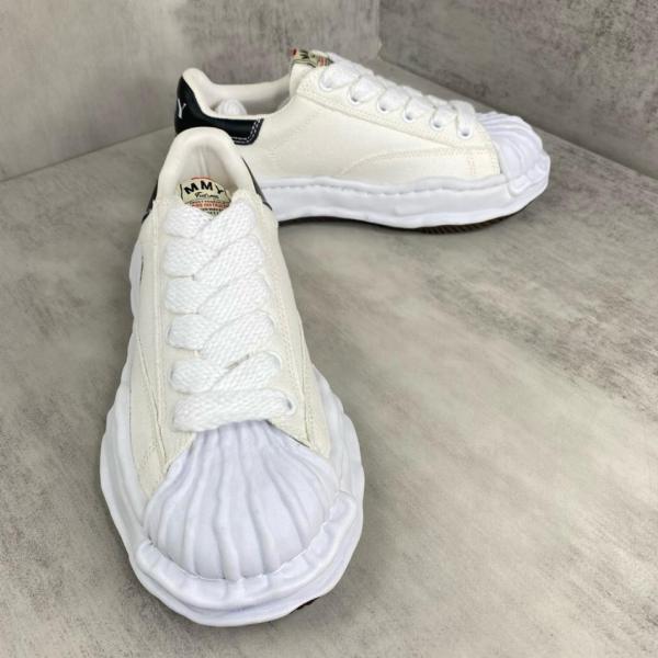 Maison Mihara Yasuhiro Blakey OG Sole Canvas Low White