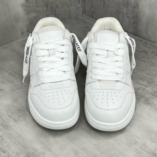 OFF WHITE Out Of Office Low Top For Walking Sneaker 'White Pink'