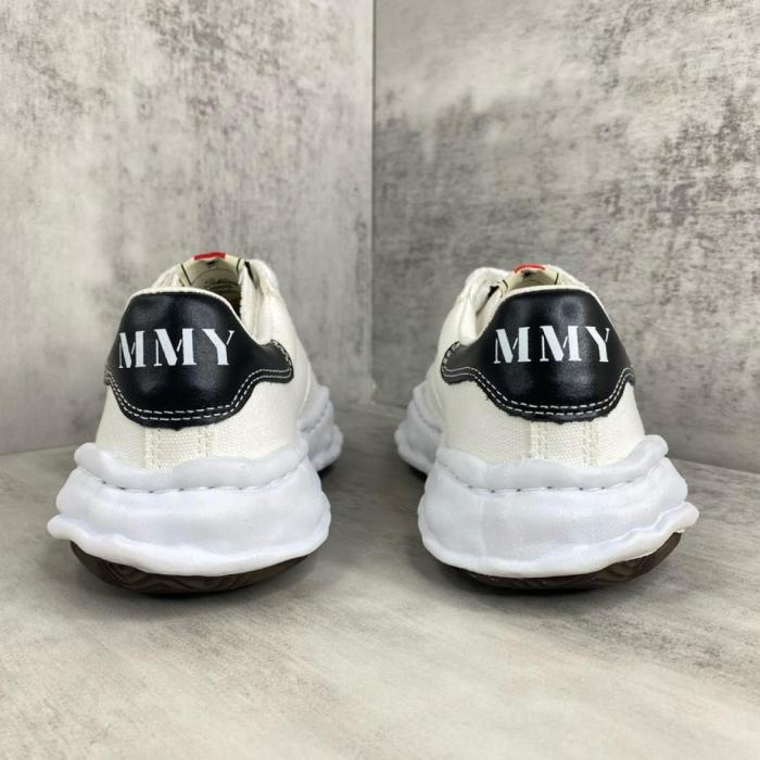 Maison Mihara Yasuhiro Blakey OG Sole Canvas Low White