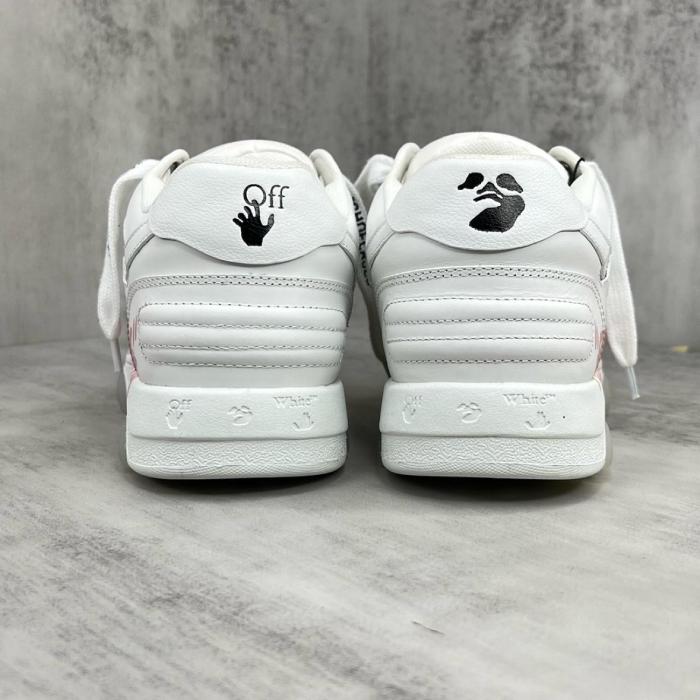 OFF WHITE Out Of Office Low Top For Walking Sneaker 'White Pink'