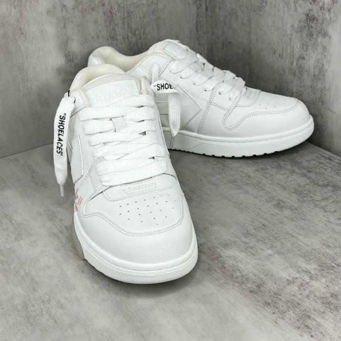 OFF WHITE Out Of Office Low Top For Walking Sneaker 'White Pink'