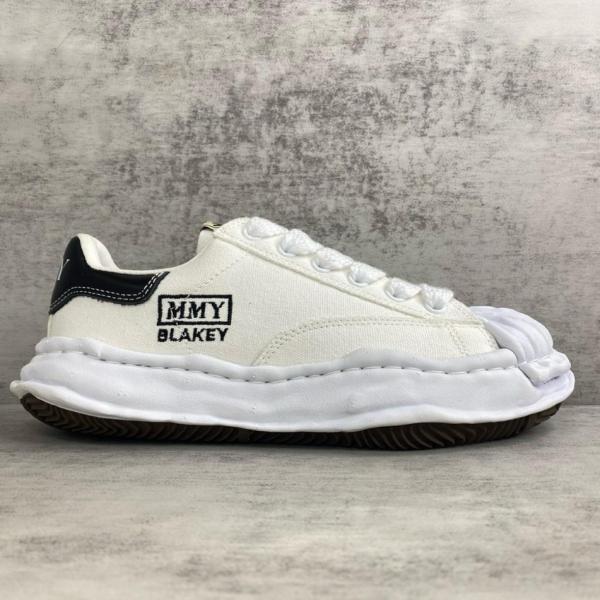 Maison Mihara Yasuhiro Blakey OG Sole Canvas Low White