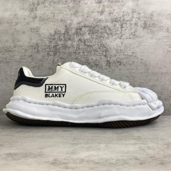 Maison Mihara Yasuhiro Blakey OG Sole Canvas Low White