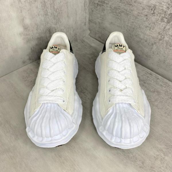 Maison Mihara Yasuhiro Blakey OG Sole Canvas Low White
