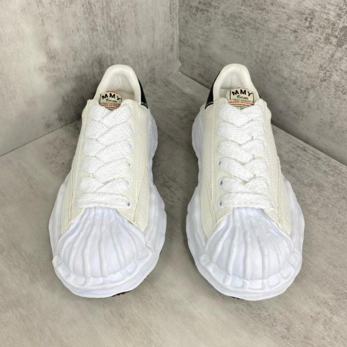 Maison Mihara Yasuhiro Blakey OG Sole Canvas Low White