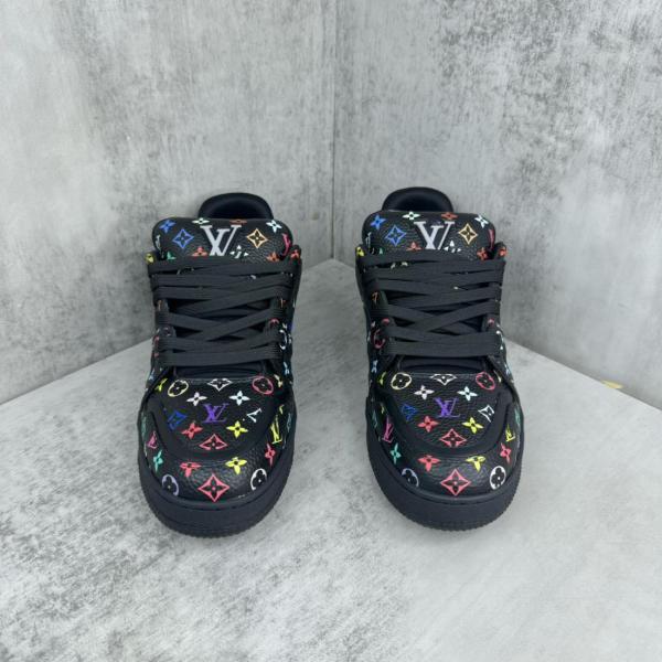 Louis Vuitton LV Trainer Takashi Murakami Black