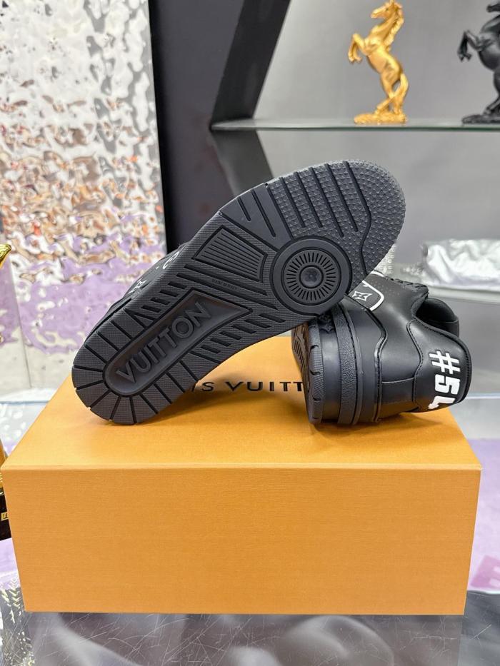 Louis Vuitton LV Trainer Black White Monogram
