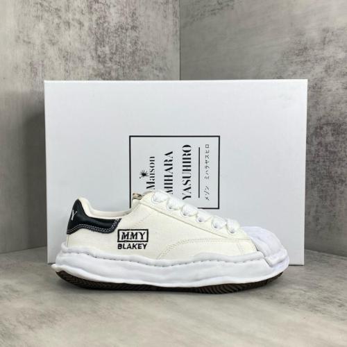 Maison Mihara Yasuhiro Blakey OG Sole Canvas Low White
