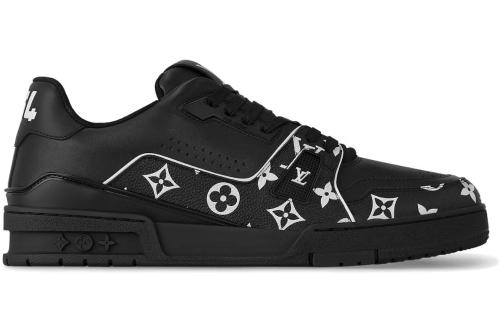 Louis Vuitton LV Trainer Black White Monogram