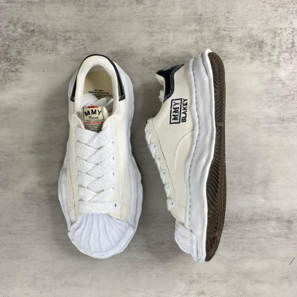 Maison Mihara Yasuhiro Blakey OG Sole Canvas Low White
