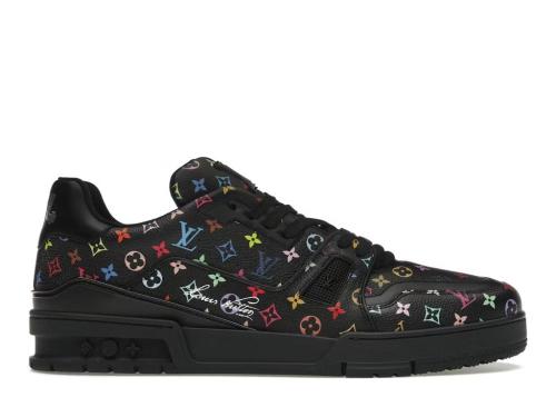 Louis Vuitton LV Trainer Takashi Murakami Black