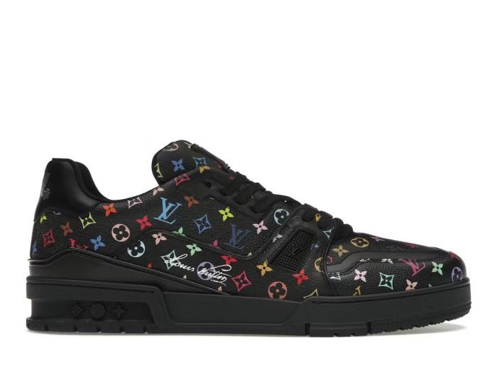 Louis Vuitton LV Trainer Takashi Murakami Black