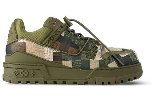 Louis Vuitton LV Trainer Maxi Sneaker Green Damoflage Damier