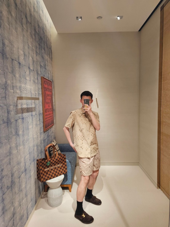 LOUIS VUITTON Monogram FW26 Shirt Men's