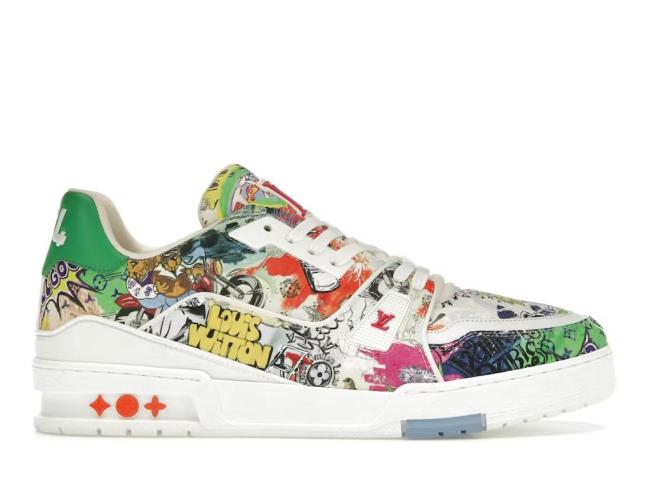 Louis Vuitton LV Trainer Comic Motifs Multi (SS23)