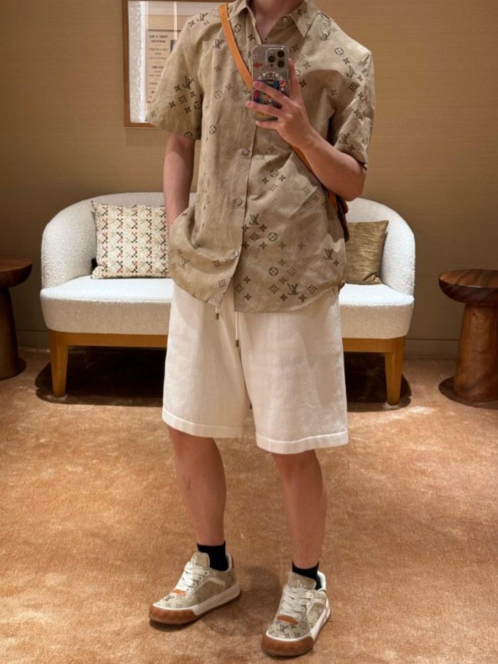 LOUIS VUITTON Monogram FW26 Shirt Men's