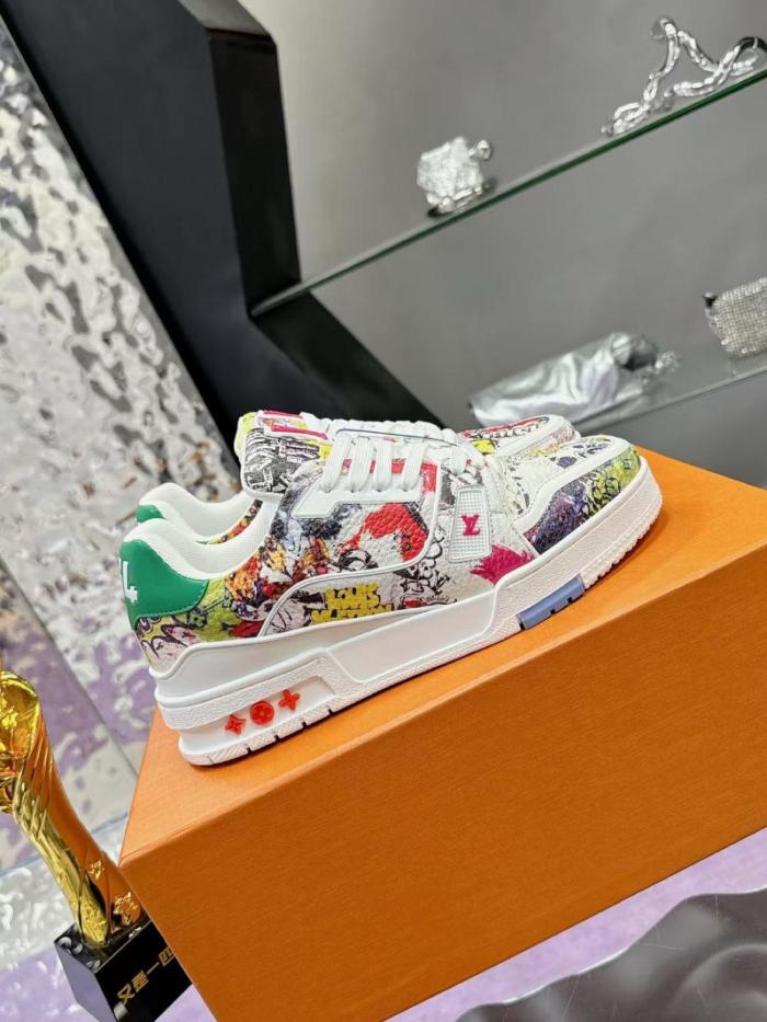 Louis Vuitton LV Trainer Comic Motifs Multi (SS23)