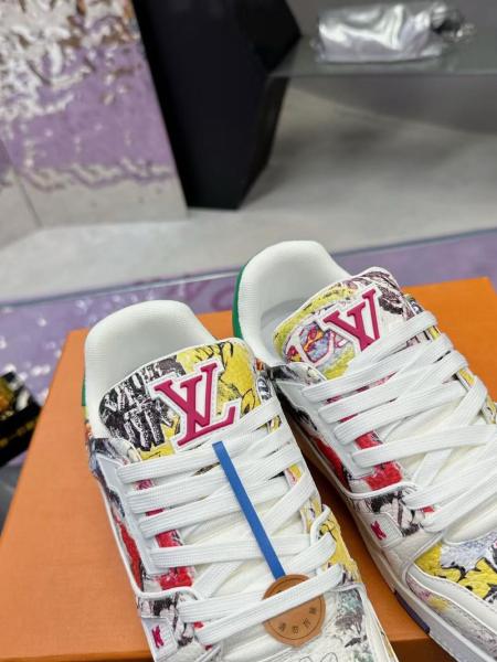 Louis Vuitton LV Trainer Comic Motifs Multi (SS23)