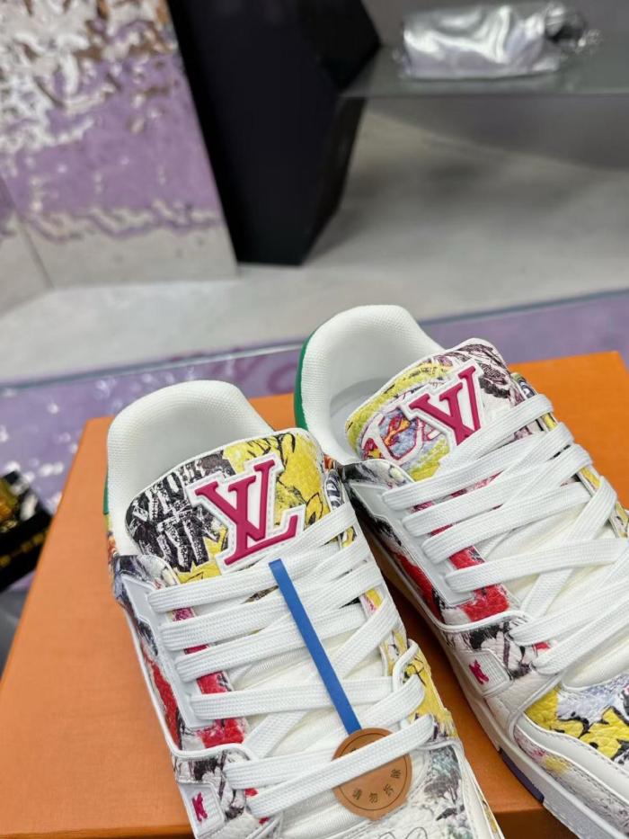 Louis Vuitton LV Trainer Comic Motifs Multi (SS23)