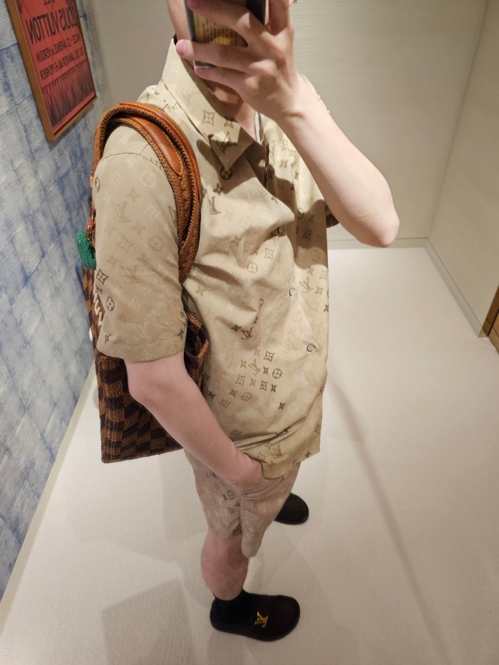 LOUIS VUITTON Monogram FW26 Shirt Men's
