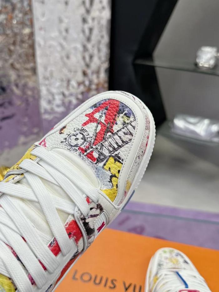 Louis Vuitton LV Trainer Comic Motifs Multi (SS23)