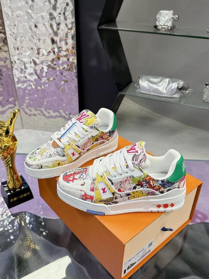 Louis Vuitton LV Trainer Comic Motifs Multi (SS23)