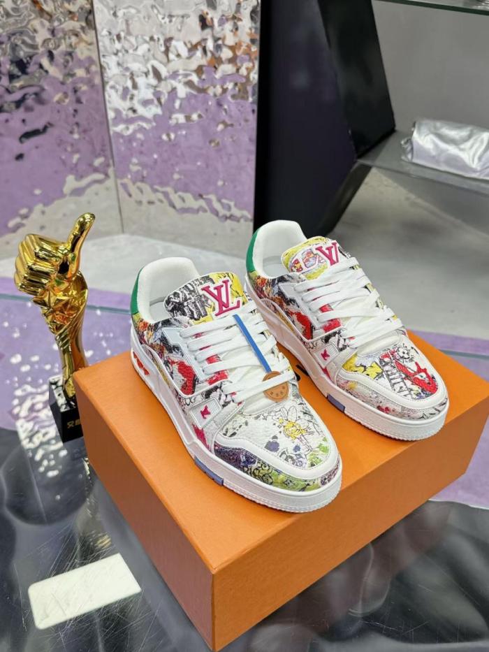 Louis Vuitton LV Trainer Comic Motifs Multi (SS23)