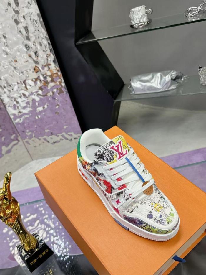 Louis Vuitton LV Trainer Comic Motifs Multi (SS23)