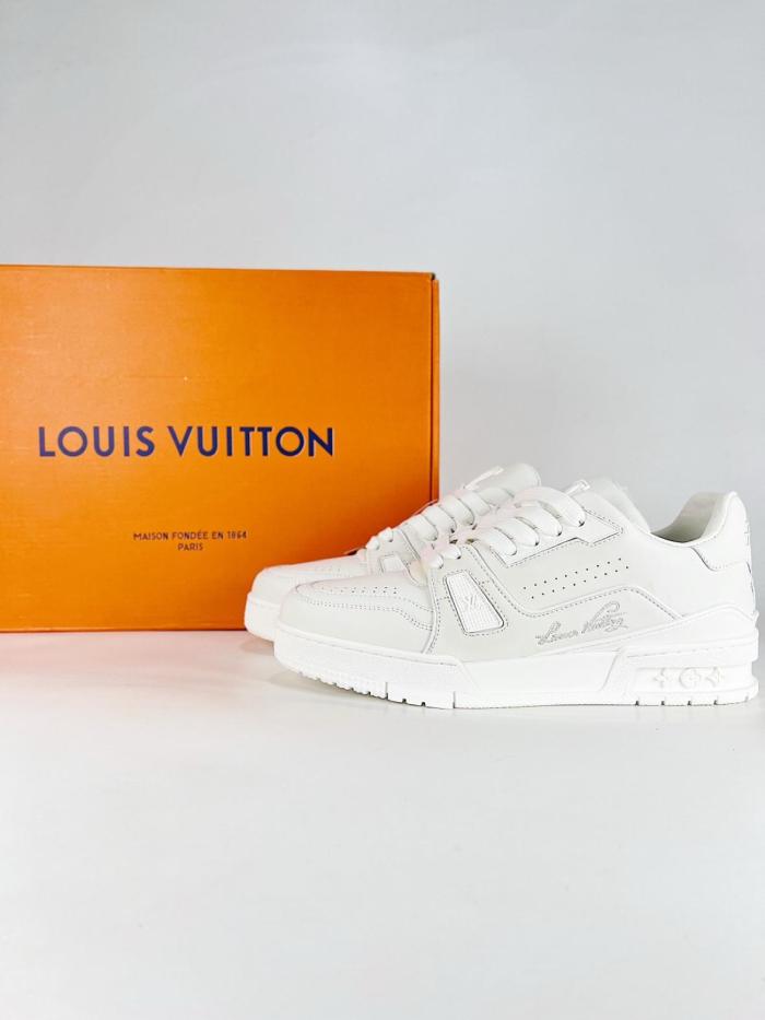 Louis Vuitton LV Trainer Vintage White