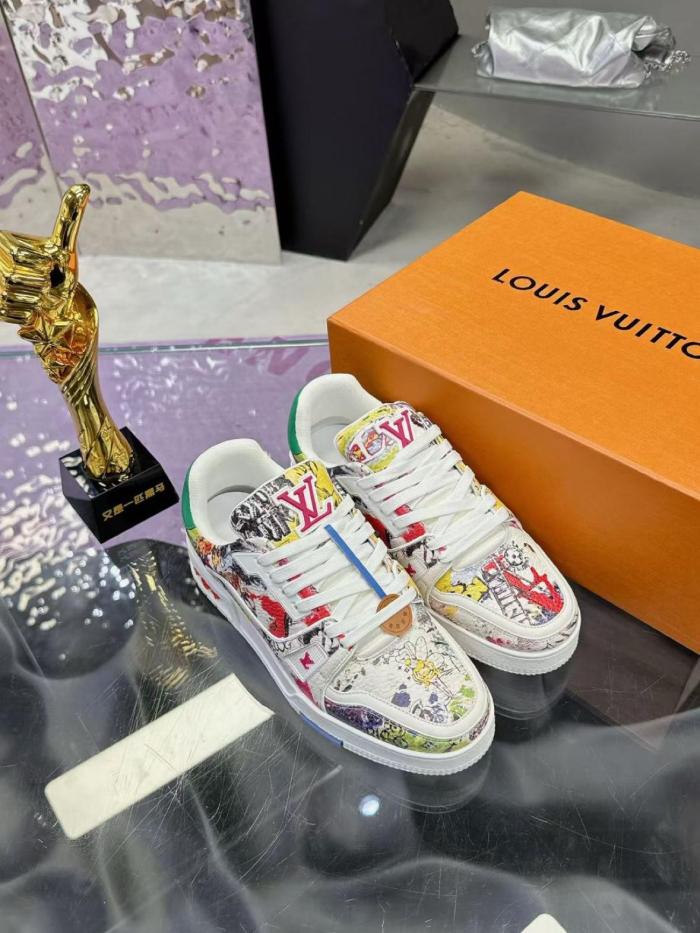Louis Vuitton LV Trainer Comic Motifs Multi (SS23)