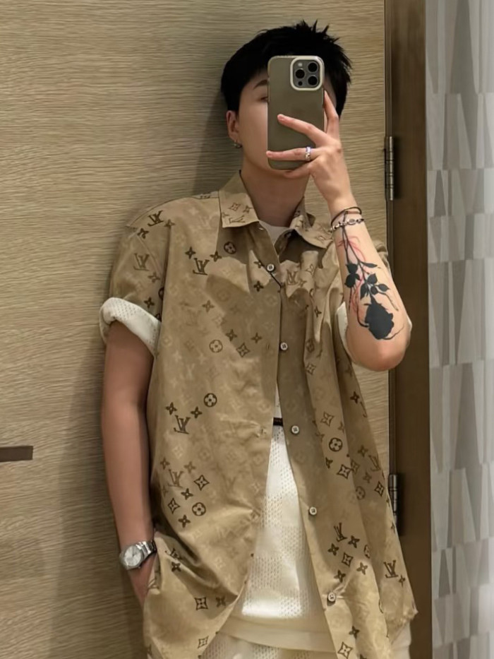 LOUIS VUITTON Monogram FW26 Shirt Men's