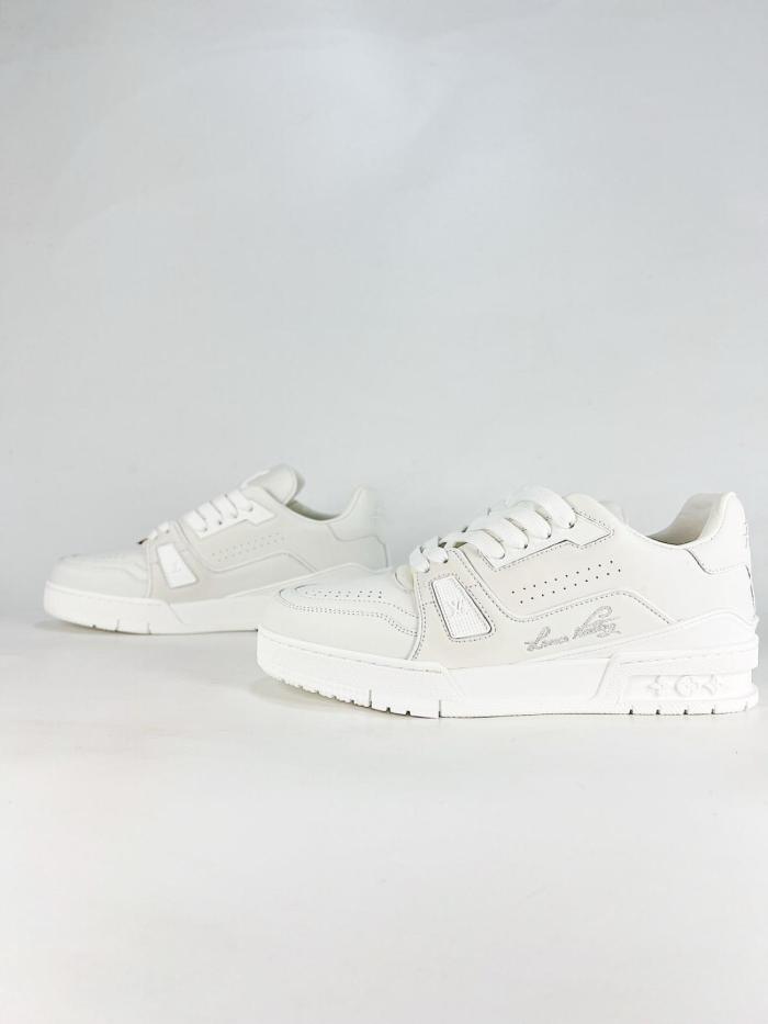 Louis Vuitton LV Trainer Vintage White