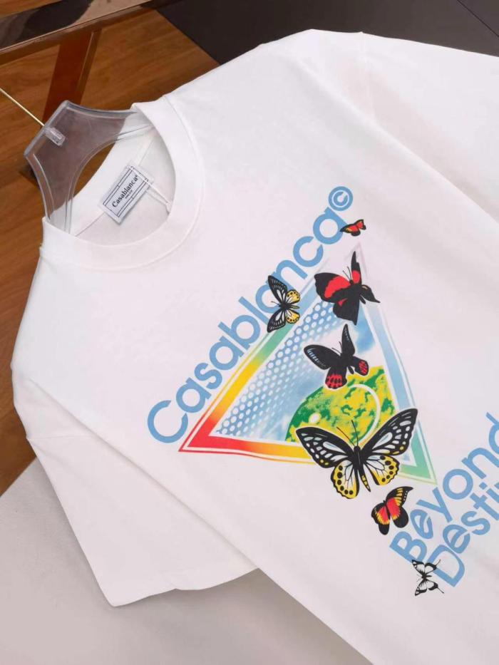 Casablanca tennis club beyond destiny graphic t-shirt