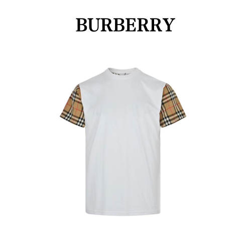 Burberry Drop Shoulder Sleeve T Shirt Women's White
