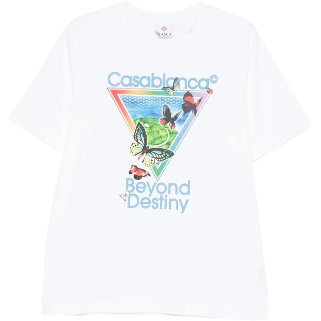 Casablanca tennis club beyond destiny graphic t-shirt