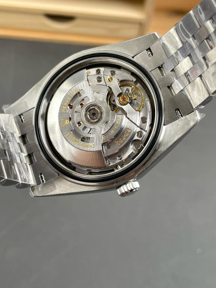 ROLEX Fluted Bezel Datejust Collection Pothos Automatic Mechanical Movement Men's Watches Watch 41mm Gray Dial